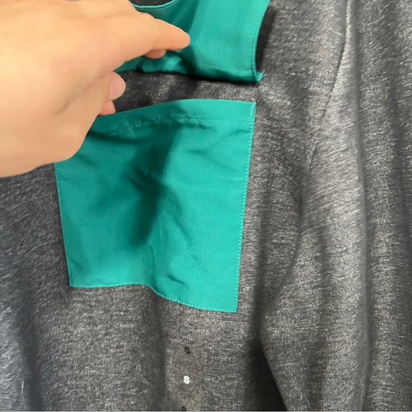 ALFANI Utility pocket crewneck sweatshirt - Picture 4 of 6